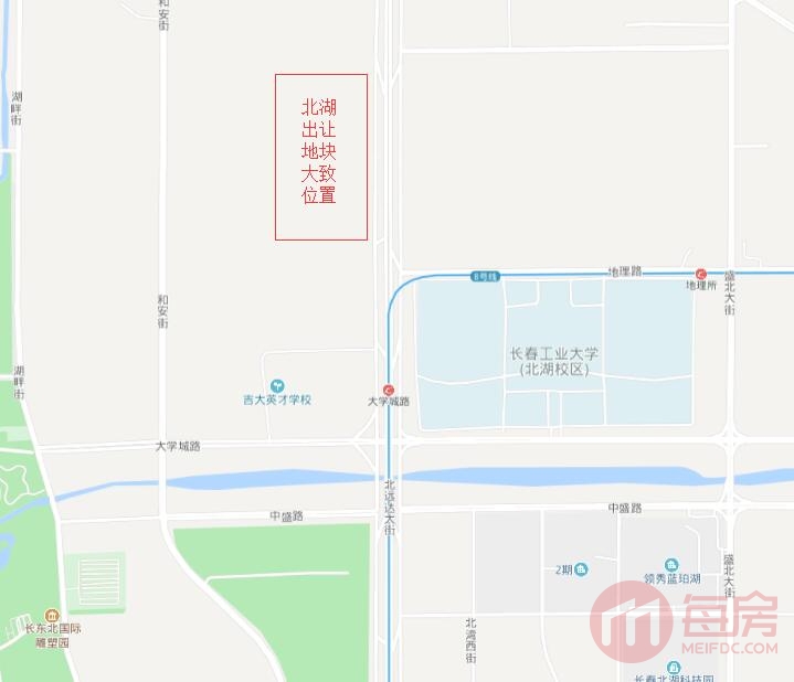 北湖待出让大致地块 北湖待出让大致地块