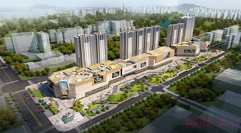 长春远大购房广场效果图 长春远大购房广场效果图