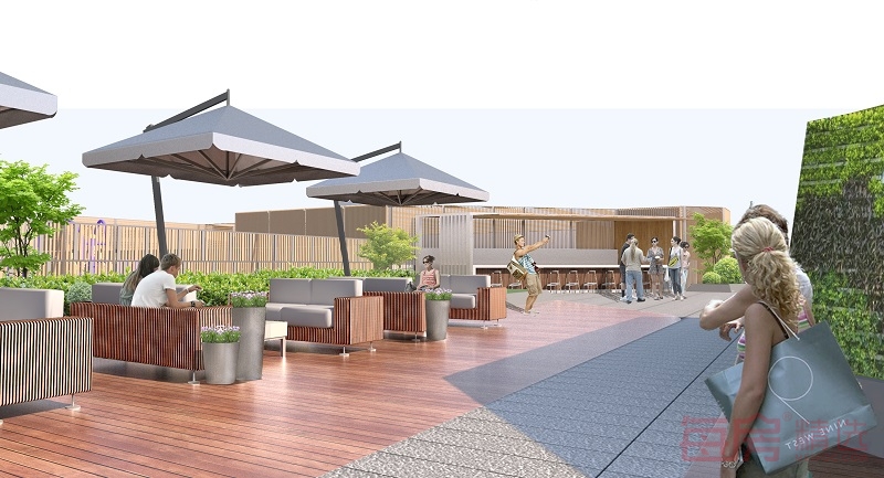 长春远大购物广场屋顶花园 长春远大购物广场屋顶花园