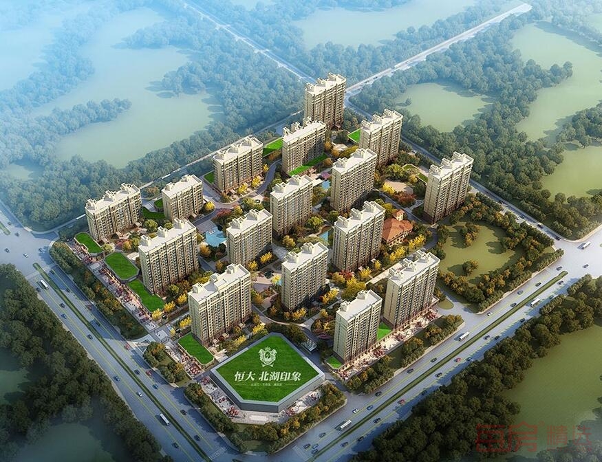 恒大北湖印象效果图