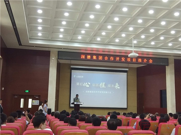 润德集团推介会现场