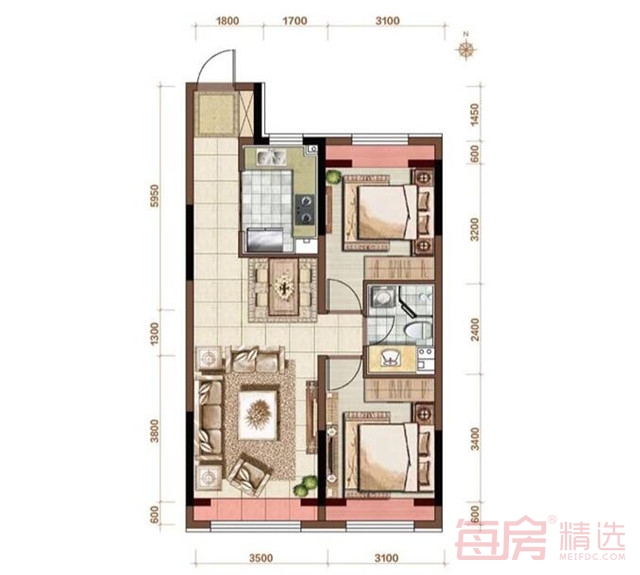 88平户型