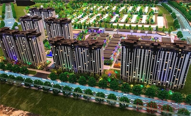 中国铁建西派唐颂项目主要规划新中式合院产品,辅以部分小高层产品