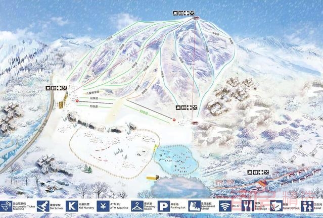 投资5.9亿 长春最大滑雪场 天定山滑雪场11.20迎客