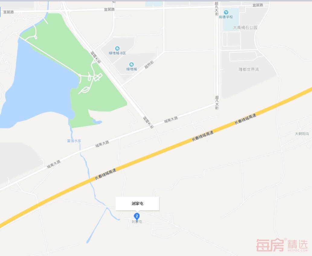 刘家屯大致位置