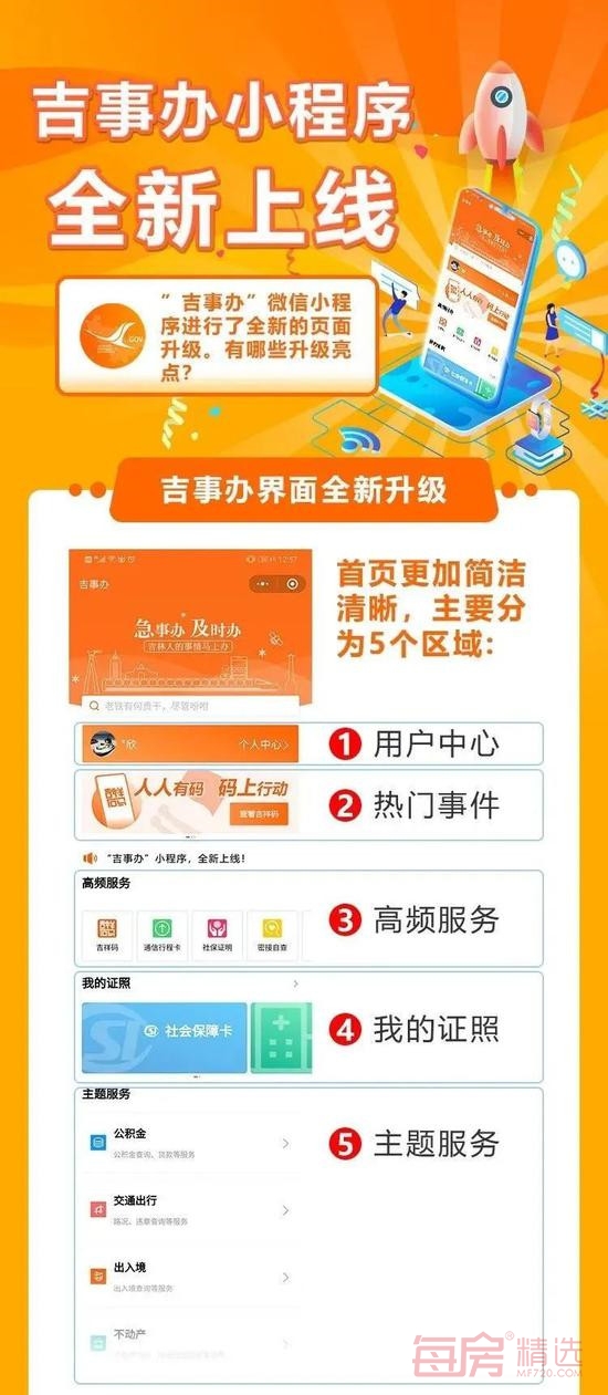 快看!"吉事办"小程序升级!都更新了什么?